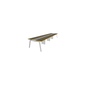 KIT PLATAFORMA DUPLA 8 LUGARES PÉ CAVALETE 3D